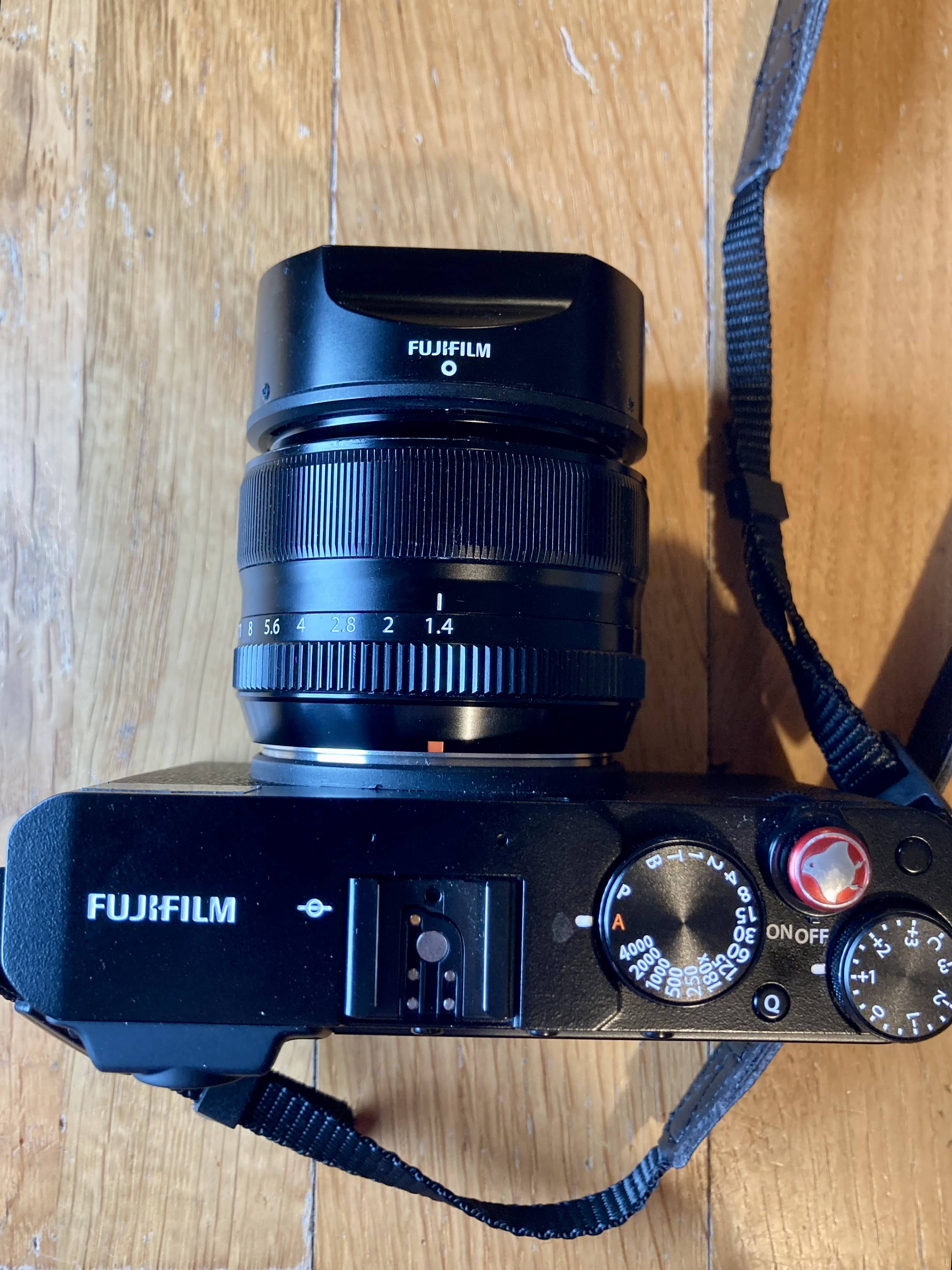 Quite a deep lens, particularly with hood