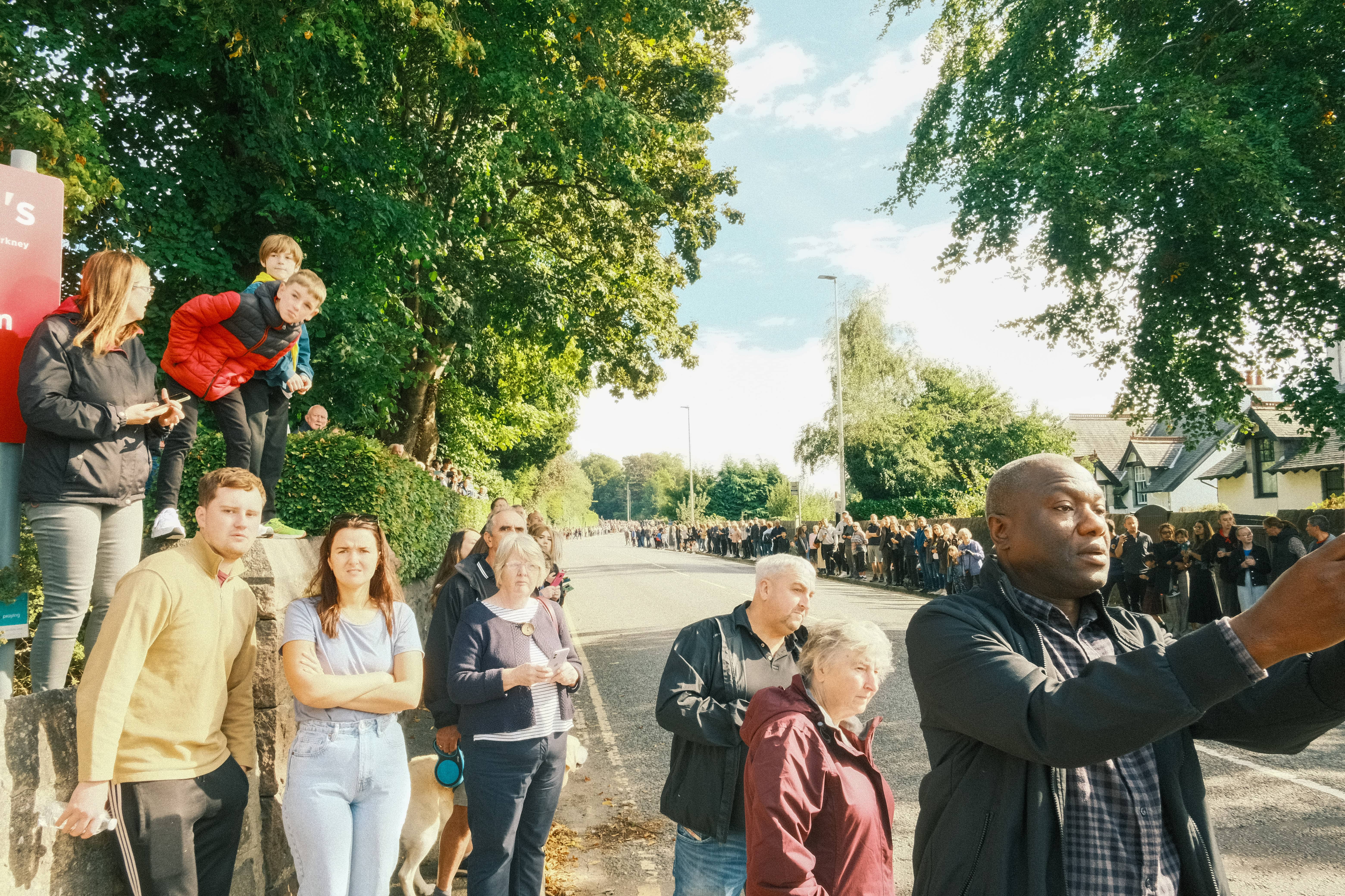 A big crowd