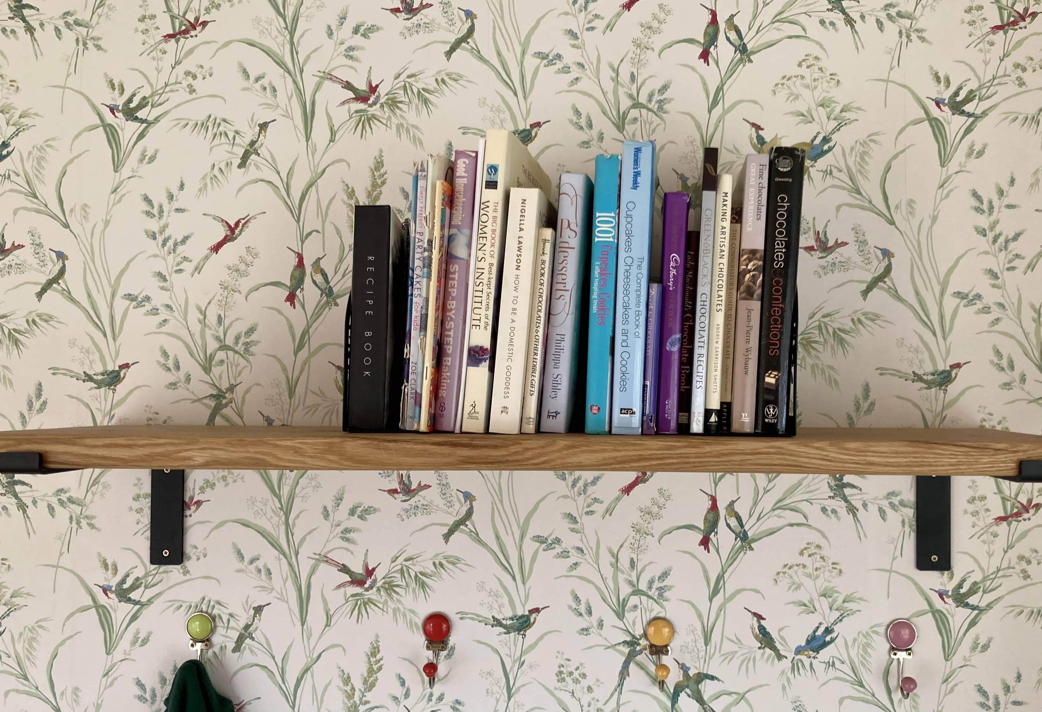 Kitchen bookshelf
